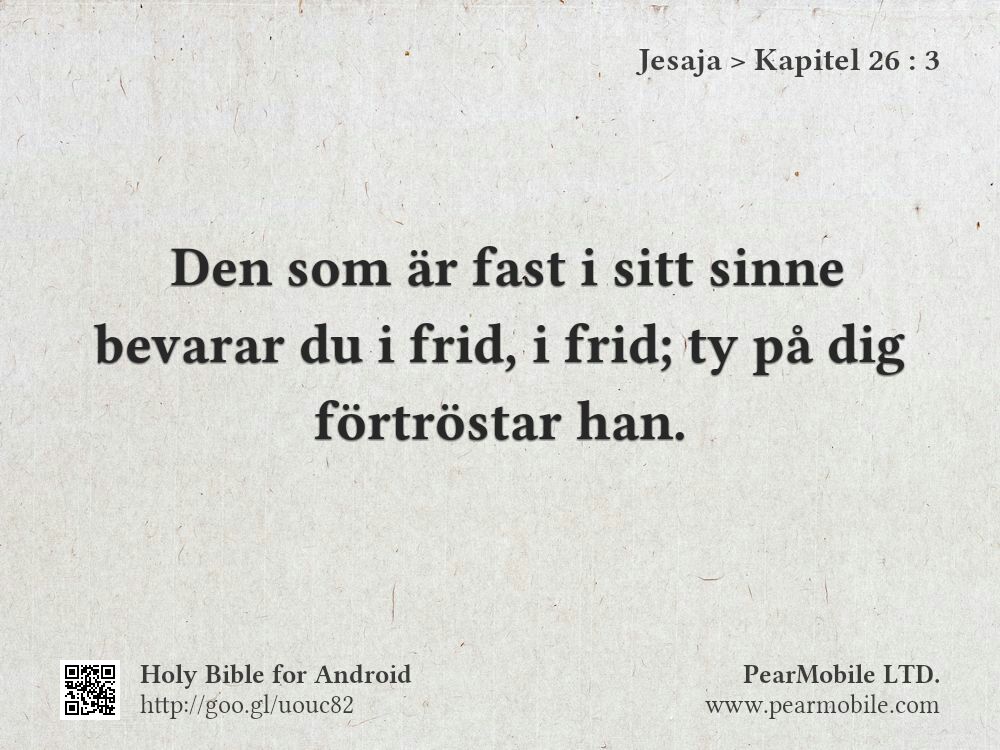 Jesaja, Kapitel 26:3